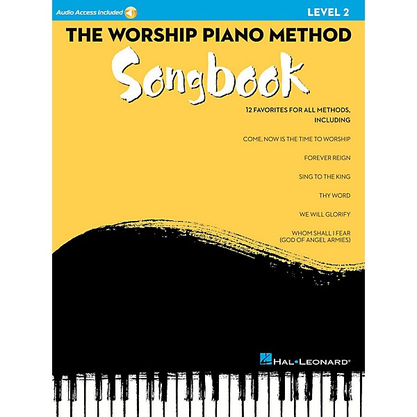 Hal Leonard The Worship Piano Method Songbook - Level 2 Book w/ Audio Online