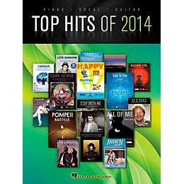 Hal Leonard Top Hits Of 2014 Piano/Vocal/Guitar