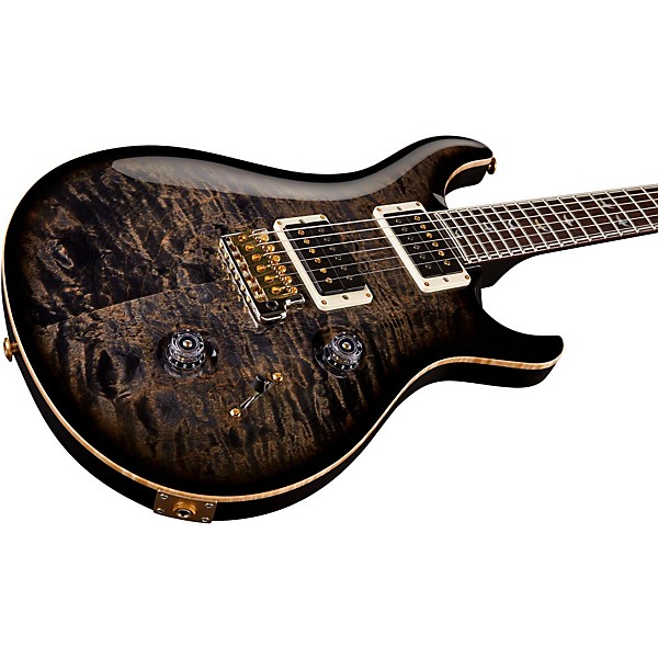 PRS 30th Anniversary Custom 24 Quilted Maple 10 Top Electric Guitar Charcoal Burst