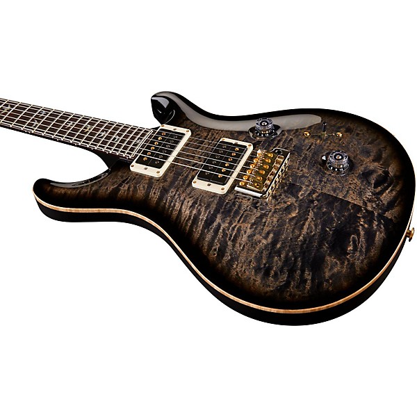 PRS 30th Anniversary Custom 24 Quilted Maple 10 Top Electric Guitar Charcoal Burst