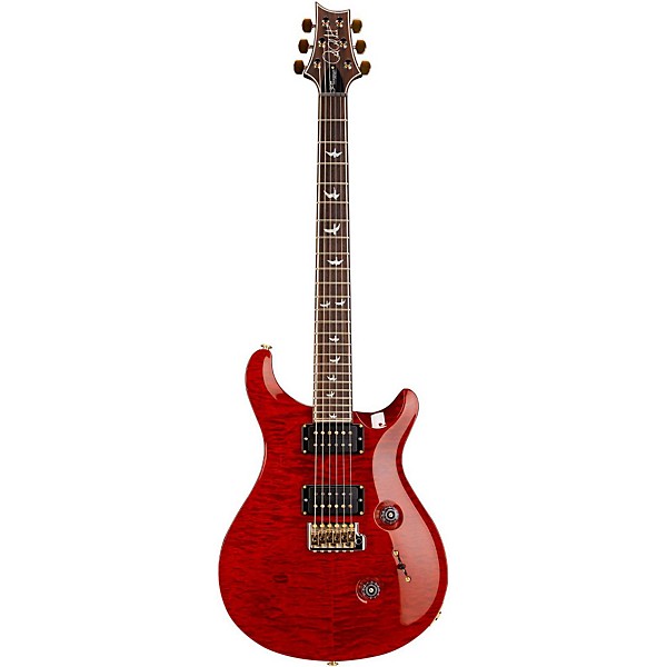 PRS 30th Anniversary Custom 24 Figured Maple 10 Top Electric Guitar Scarlet Red
