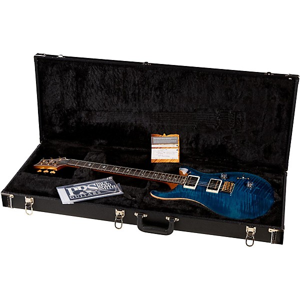 PRS 30th Anniversary Custom 24 Figured Maple Top Electric Guitar Azul
