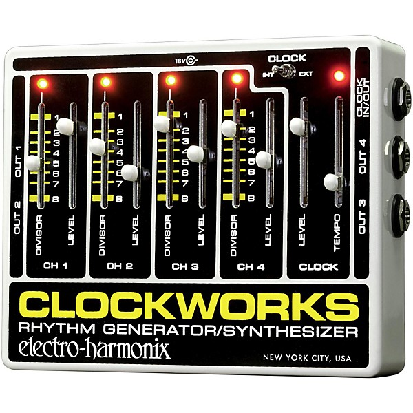 Open Box Electro-Harmonix Clockworks Guitar Pedal Controller Level 1