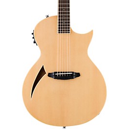 ESP LTD TL-6 Thinline Acoustic-Electric Guitar Black ESP LTD TL-6 Thinline Acoustic-Electric Guitar Natural