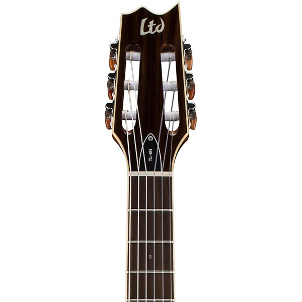 Open Box ESP LTD TL-6N Thinline Nylon String Acoustic-Electric Guitar Level 1 Natural