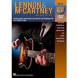 Hal Leonard Lennon & McCartney Acoustic - Guitar Play-Along DVD Volume 29
