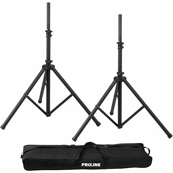 Proline PLSPK2 Speaker Stand Set w/ Bag