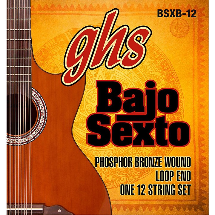 GHS Bajo Sexto 12-String Phosphor Bronze Strings | Guitar Center
