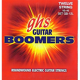 GHS Boomer 12 String Light Electric Guitar Set (10-46)