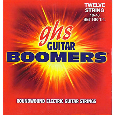 Ghs Boomer 12 String Light Electric Guitar Set (10-46) for sale