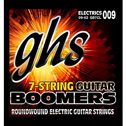 GHS Boomer 7-String Custom Light Electric Guitar Set (9-62)