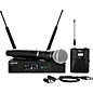 Shure Wireless Bodypack and Vocal Combo System with WL185 and SM58 Band G50 thumbnail