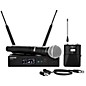 Shure Wireless Bodypack and Vocal Combo System with WL185 and SM58 Band X52 thumbnail