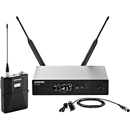 Shure QLX-D Digital Wireless System with WL185 Cardioid Lavalier Band H50