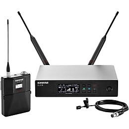 Shure QLX-D Digital Wireless System with WL93 Omnidirectional Lavalier Band L50