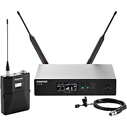 Shure QLX-D Digital Wireless System with WL93 Omnidirectional Lavalier Band H50