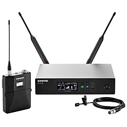 Shure QLX-D Digital Wireless System with WL93 Omnidirectional Lavalier Band X52