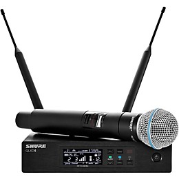 Shure QLX-D Digital Wireless System With BETA 58 Microphone Band H50