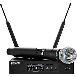Shure QLX-D Digital Wireless System With BETA 58 Microphone Band G50