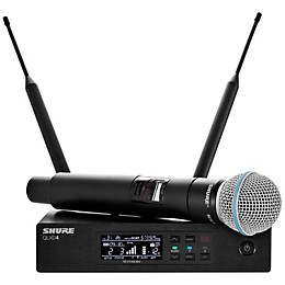 Shure QLX-D Digital Wireless System With BETA 58 Microphone Band X52