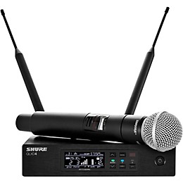 Open Box Shure QLX-D Digital Wireless System with SM58 Dynamic Microphone Level 1 Band H50