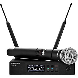 Open Box Shure QLX-D Digital Wireless System with SM58 Dynamic Microphone Level 1 Band L50