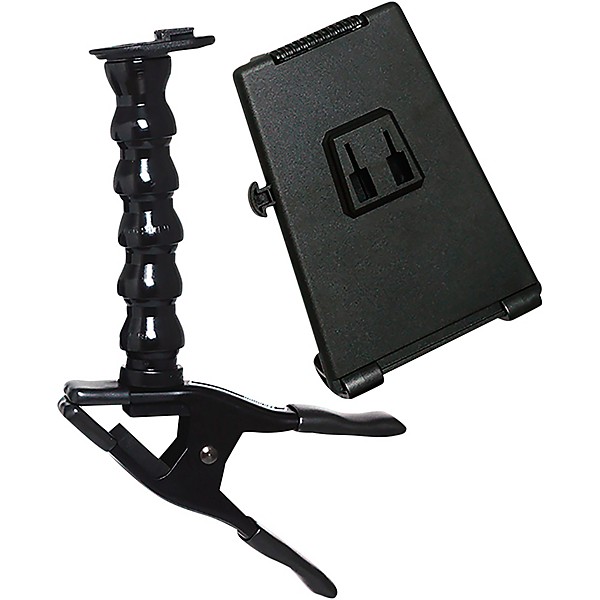 Stage Ninja TAB-8-CB Tablet Holder With Clamp Base Black