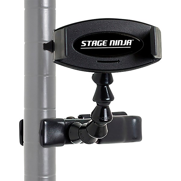 Stage Ninja FON-9-CB Phone Mount With Clamp Base Black