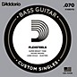 D'Addario FlexSteels Long Scale Bass Guitar Single String (.070) thumbnail