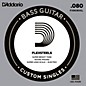 D'Addario FlexSteels Super Long Scale Bass Guitar Single String (.080) thumbnail
