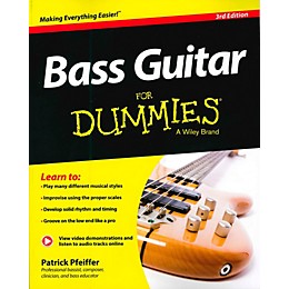Mel Bay Bass Guitar for Dummies 3rd Edition Book/CD Set