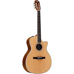 Taylor 400 Series 414ce-N Grand Auditorium Nylon String Acoustic-Electric Guitar Natural