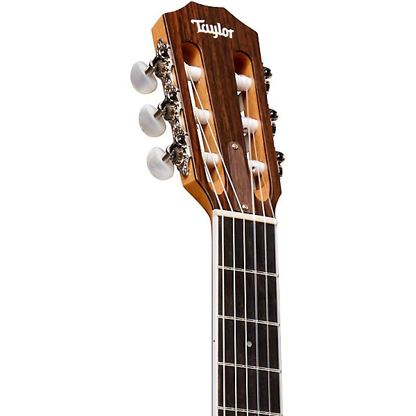 Taylor 400 Series 414ce-N Grand Auditorium Nylon String Acoustic-Electric Guitar Natural