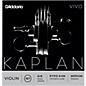 D'Addario Kaplan Vivo Series Violin String Set 4/4 Size Medium thumbnail