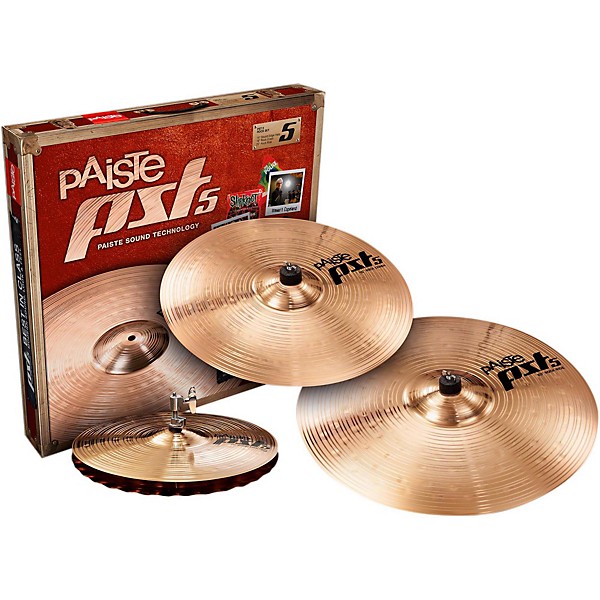 Paiste PST 5 Rock Set 14, 16 and 20 in.