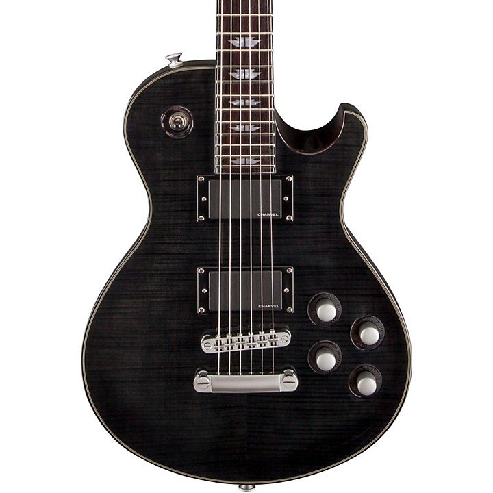 ギター Charvel DS-2ST DESOLATION Charvel Desolation DS-2 ST Electric Guitar Transparent Black