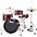 Pearl Roadshow 4-Piece Jazz Drum Set Aqua Blue Glitter Pearl Roadshow 4-Piece Jazz Drum Set Wine Red