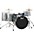 Pearl Roadshow 5-Piece Rock Drum Set Jet Black Pearl Roadshow 5-Piece Rock Drum Set Charcoal Metallic