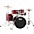 Pearl Roadshow 5-Piece Fusion Drum Set Wine Red Pearl Roadshow 5-Piece Fusion Drum Set Wine Red