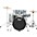 Pearl Roadshow 5-Piece New Fusion Drum Set Pure White Pearl Roadshow 5-Piece New Fusion Drum Set Charcoal Metallic