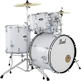 Pearl Roadshow 5-Piece New Fusion Drum Set Pure White Pearl Roadshow 5-Piece New Fusion Drum Set Pure White