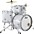 Pearl Roadshow 5-Piece New Fusion Drum Set Pure White Pearl Roadshow 5-Piece New Fusion Drum Set Pure White