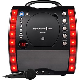The Singing Machine SML343 Karaoke System Black