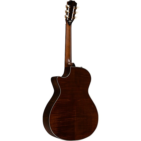 Taylor 600 Series 612ce 12-Fret Grand Concert Acoustic-Electric Guitar Natural