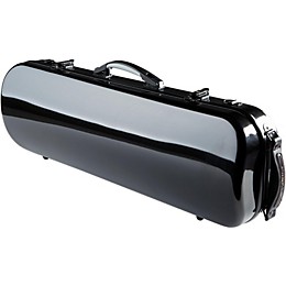 The String Centre Fiberglass Oblong Violin Case 4/4 Black