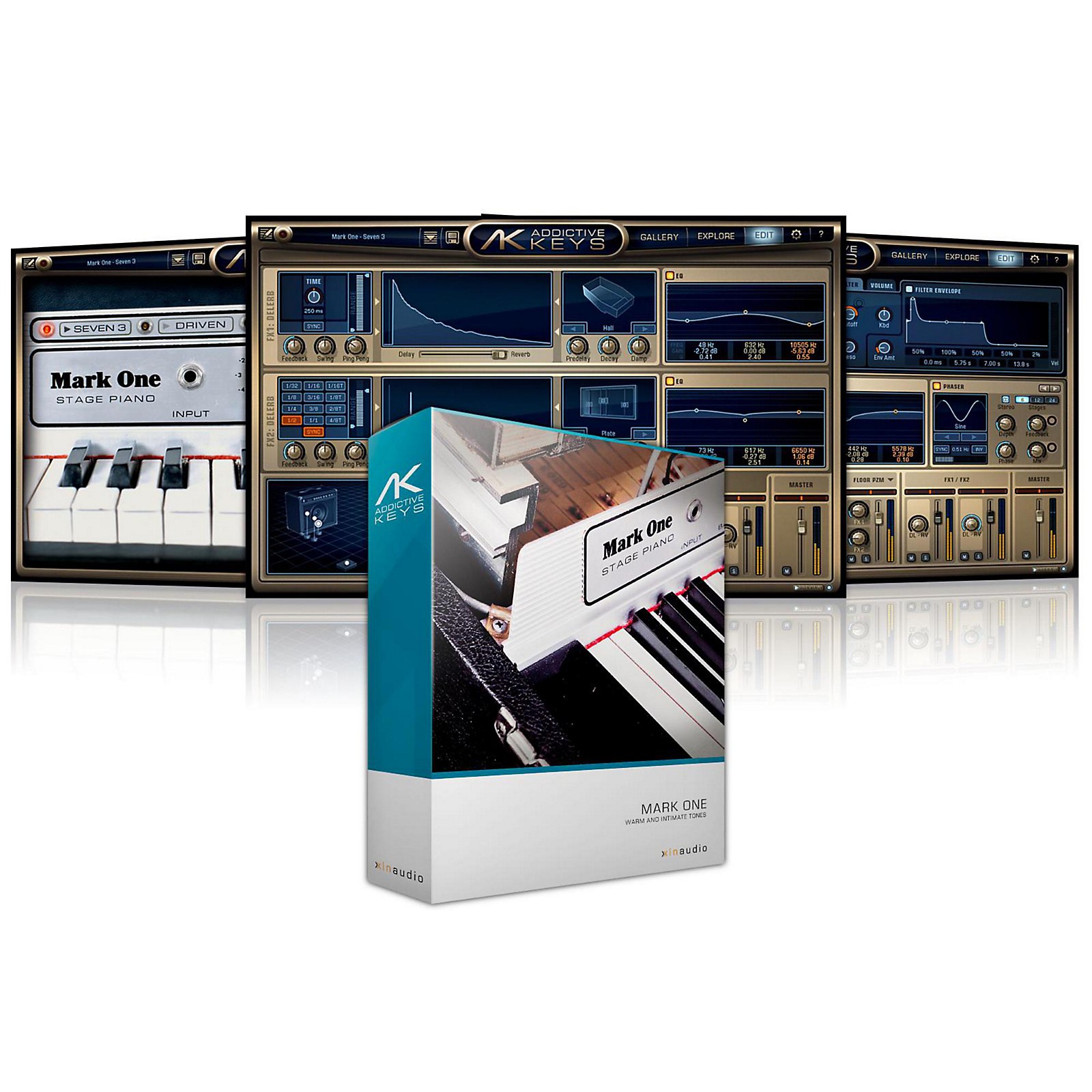 Xln audio addictive keys. Yamaha fb-01. xln audio vst. mark one piano.