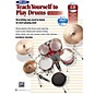 Alfred Alfred's Teach Yourself to Play Drums (2nd Edition) Book CD & DVD thumbnail