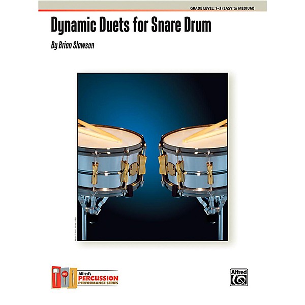Alfred Dynamic Duets for Snare Drum Book