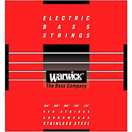 Warwick Red Label 5-String M Low B Stainless Steel Bass Strings