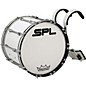 Open Box Sound Percussion Labs Birch Marching Bass Drum with Carrier Level 1 20 x 14 White thumbnail